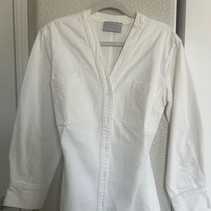 Modern Citizen Emmett Structured-Sleeve Denim Jacket